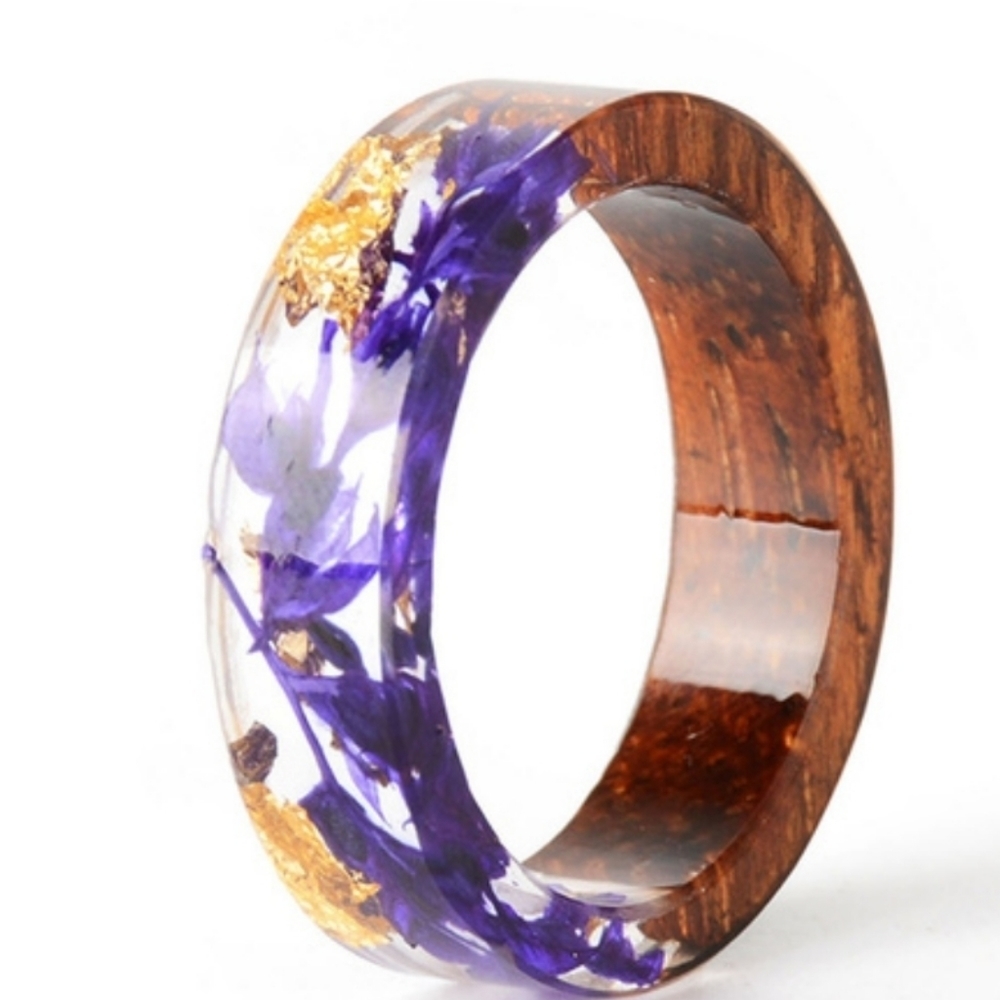 Wooden Resin Ring